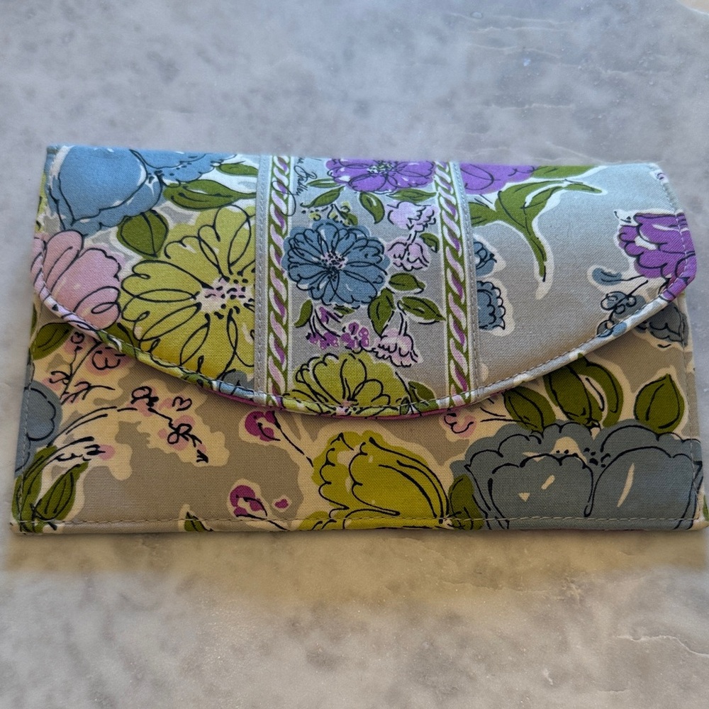 Vera Bradley Travel Envelope Floral